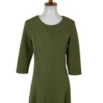ASOS VILA Clothes Women’s Dress Small Green Long Sleeve Career Back Zip Photo 1