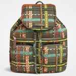 Vera Bradley Midtown Cargo City Plaid Backpack in Multi-Color / Grey Photo 1