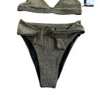 SOAH Sandy Triangle Bikini Top + High Photo 2