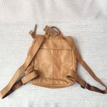 AMERICAN LEATHER CO. New Genuine Leather Liberty Backpack Cafe Latte NWT ALC1045 Tan Photo 5