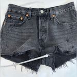 Levi's ® 501® Original Fit HR Denim Shorts - Faded Black - 26W Photo 9