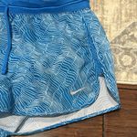Nike DRI FIT BLUE & WHITE ATHLETIC RUNNING SHORTS Photo 6