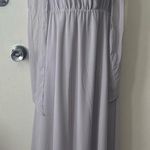 Joanna August Soft Lavender Long Sleeve Dress Gray Size M Photo 0