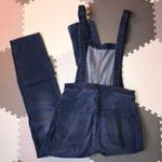 Madewell Skinny Jean Overalls Santiago Wash Denim Stretch Side Zip Jegging Small Photo 4