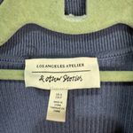 & Other Stories & Other Stories Wool Blend Ribbed Slim Fit Cardigan Sz S Blue Photo 5
