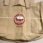 Macy's Macy 25th Anniversary“The Cellar” Xtr Lge Canvas Tote CarryAll Bag Cellarbration Photo 6