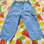 Vtg Blassport light wash 3/4 length cargo pants 12 Blue Photo 0