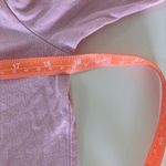 Ganni Long Sleeve Pink Logo T Shirt s XS Photo 4