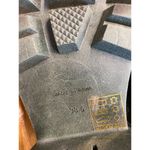 Free People Lyra Lug Sole Loafer Women's 7.5 Black Leather Slip On Round Toe S9 Photo 5