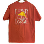 Hanes The Salty Dog Cafe Short (Hilton Head) Sleeve Coral Tshirt Size Medium Photo 2
