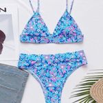 NWT “Jesse” Floral Bikini Multi Size L Photo 0