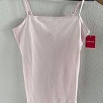 Spanx NWT  Ribbed Cami Bodysuit Ice Pink 20360R Medium Photo 0