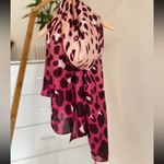 Guess  Pink Leopard print scarf 🧣 Photo 6
