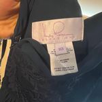 Hayley Paige Occasions Formal Navy Dress Photo 3