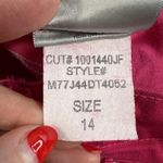 NYDJ Women's 14 Ankle Jeans Bright Pink Watermelon Cropped Stretch Lift Tuck Photo 11