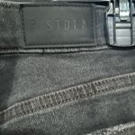 Pistola  Stevie High-Rise Wide Leg Jeans Faded Black Size 26 Photo 6