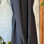 Nicole Miller  Black Ruffle Cold Shoulder Long Sleeve Dress Photo 1