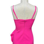 Likely  Laverna Ruffle Midi Dress Fuchsia Pink‎ Size 0 Photo 7