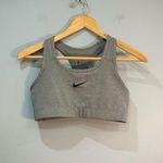 Nike Gray Light Support Dri-Fit Sports Bra Size M EUC Photo 2
