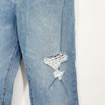 Madewell  The Momjean Gilford Wash Ripped Edition Straight Leg High Waist Jean 29 Photo 5