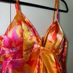 Boston Proper La Dolce Vita Floral Charmeuse Maxi Dress Size 8 Photo 4