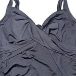 Lands' End  Women's Black One-Piece Swimsuit Size 18‎ D Bust Support Photo 1