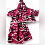 ‎Shorts and Cropped Top Set Pink Photo 12