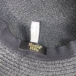 Magid Hats Paper Straw Sun Hat Black & White Wide Brim Beach Resort Packable Photo 4