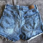 American Eagle 221.  Outfitters Light Blue mom Jean Shorts size 4 Photo 1