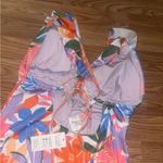 Cupshe Scarlet Garden Tropical Plunging Flutter One Piece Swimsuit Size XL Photo 6