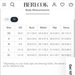 Berlook Black V Neck Backless One Photo 7