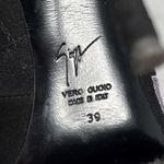 Giuseppe Zanotti Olinda Patchwork Leather Embellished Snakeskin Ankle Boots 39 Photo 11