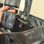 BLANK NYC  Other Worldly Black Faux Leather Overalls 27" NWT Photo 3