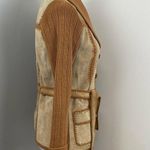 Vintage 70’s Suede Leather and Knit Jacket Small Photo 2