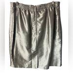 Karin Stevens NWT  Petite Sage Green Brocade Skirt Suit 14P. Formal, Business Photo 3