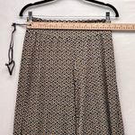 Wide Leg Boho Swim Cover Up Pants Black Large Photo 6