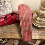 Madden Girl  burgundy slides  Photo 2