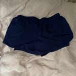 New Balance Women's Dark Blue Athletic Shorts Photo 3