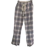 POL ✨ Plaid Drawstring Cotton Lounge Sz Medium Pants✨ Photo 5