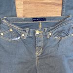 Rock & Republic New Money Berlin Skinny Denim Jeans EUC Sz 6 Gray Gold Cotton Photo 4