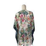 Tommy Bahama NWT  $138  Jacquard Floral Short Beach Tunic Cover-up Size S/M Photo 6