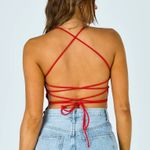 Princess Polly RED GRACIE BODYSUIT Photo 5