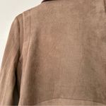 Market & Spruce  Faux Suede Zip Moto Jacket Photo 3