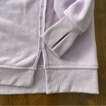 Pink Lily Scouted Out Purple Oversized Fleece Sweatshirt Size Small NWOT Photo 7