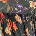 Blue Life  Black Floral Off The Shoulder Jumpsuit Photo 2