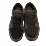 Vans Old Skool Black Canvas Suede Sneakers (Unisex) Photo 4