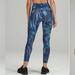 Lululemon  Invigorate High Rise Tight 25” Foil Shapeshifter Flux Blue Multi Photo 2