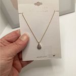 LC Lauren Conrad Lauren Conrad pear necklace. Photo 4