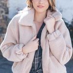 PaperMoon Sherpa Teddy Jacket, Cream Photo 0