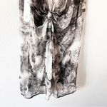 Zimmermann  Silk Floral Printed Vapour Twist Mini Dress in Silver Photo 5